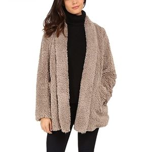 Kenneth Cole Teddy coat, Natural